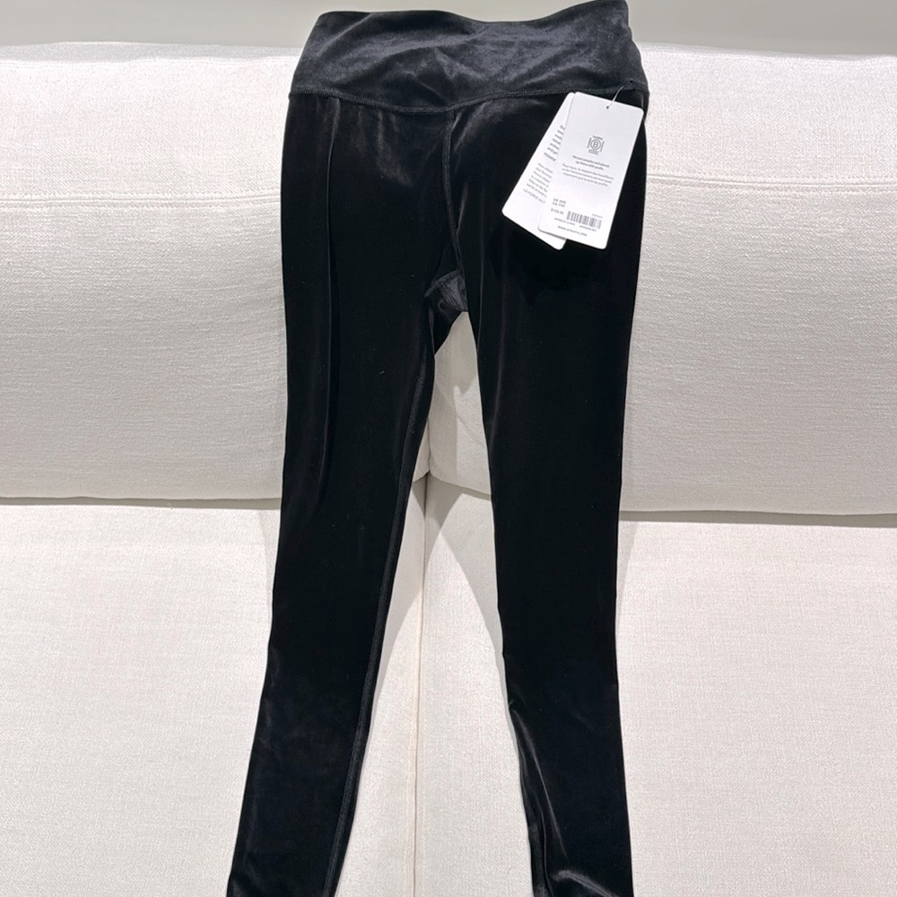 🐈‍⬛*NWT* High Rise Elation Velvet Workout Leggings - Athleta - size XXS🐈‍⬛